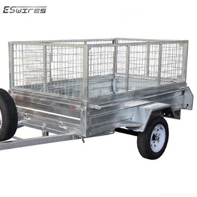 Heavy Duty 8x5 Tandem Trailer With Cage